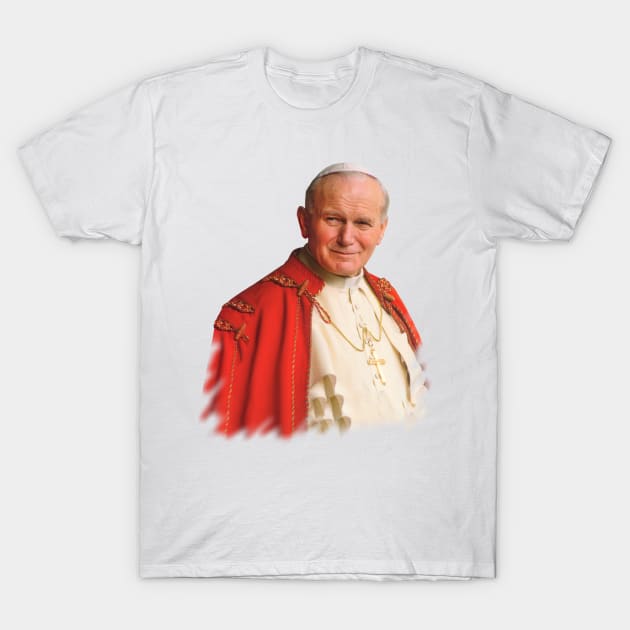 Saint John Paul II T-Shirt by alinerope